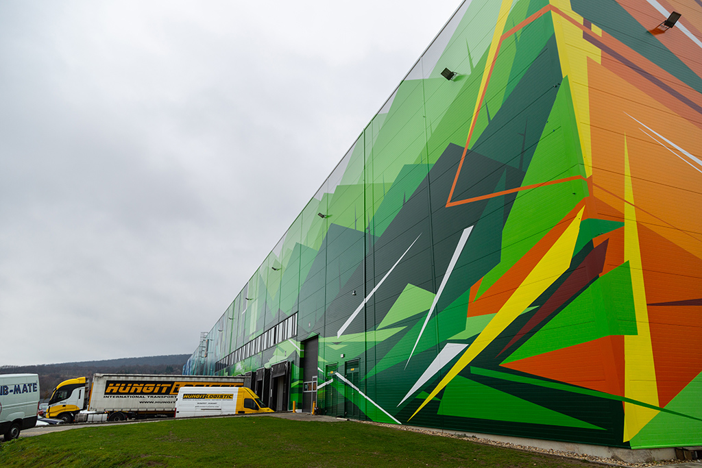 Largest Mural in Hungary & CEE Now Complete
