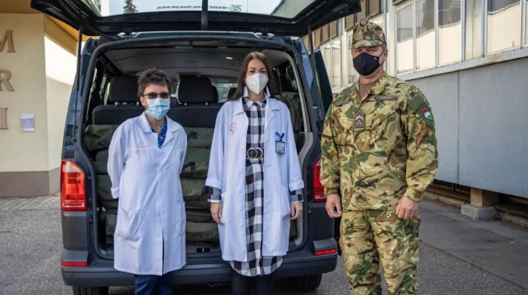 Soldiers Returning to Help Hospitals in Hungary
