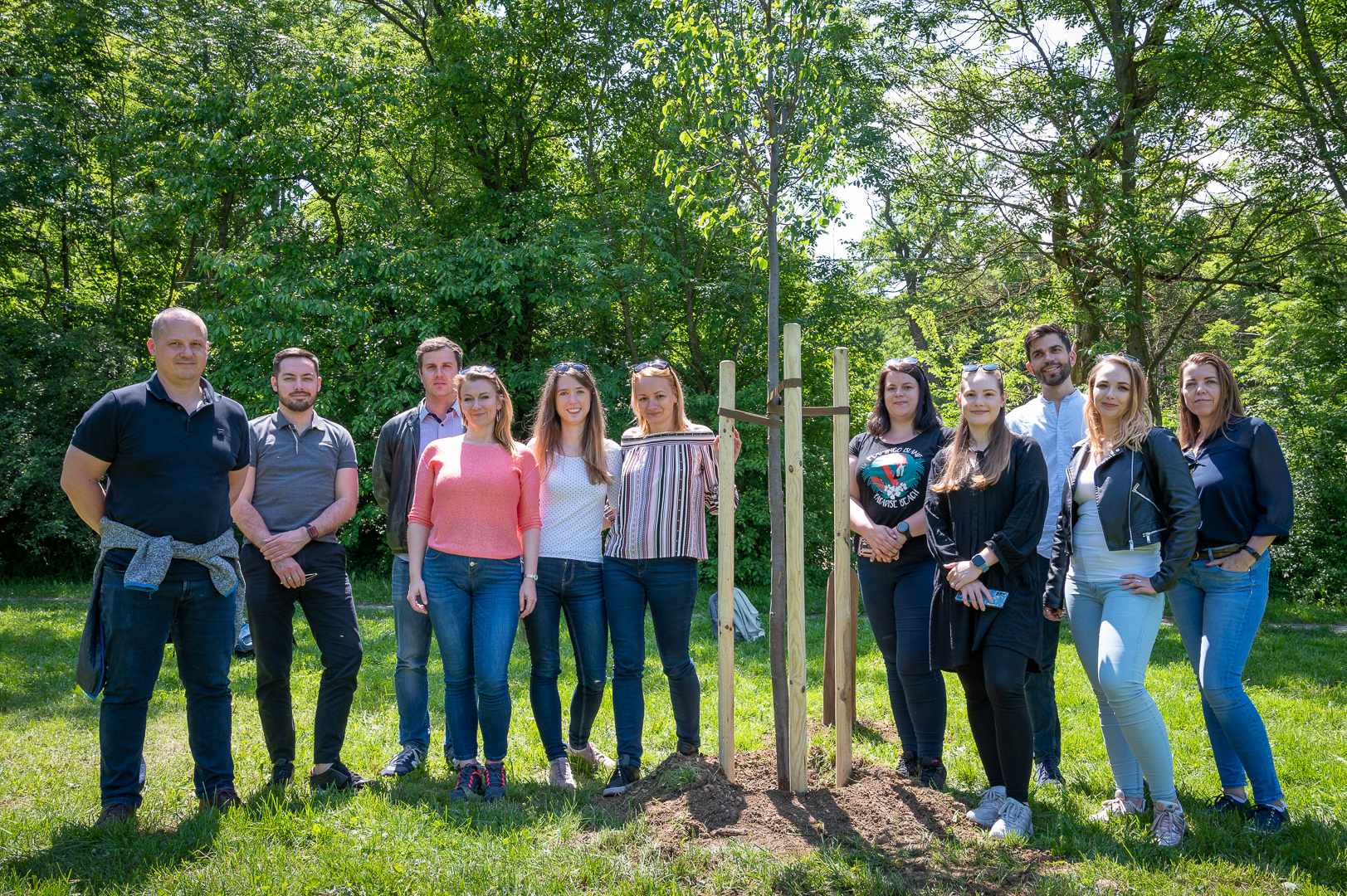Acting For Sustainable Cities: Atenor Continues Its Tree Planting Program In Budapest
