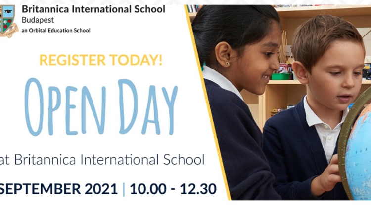 Open Day at Britannica International School Budapest, 1 September