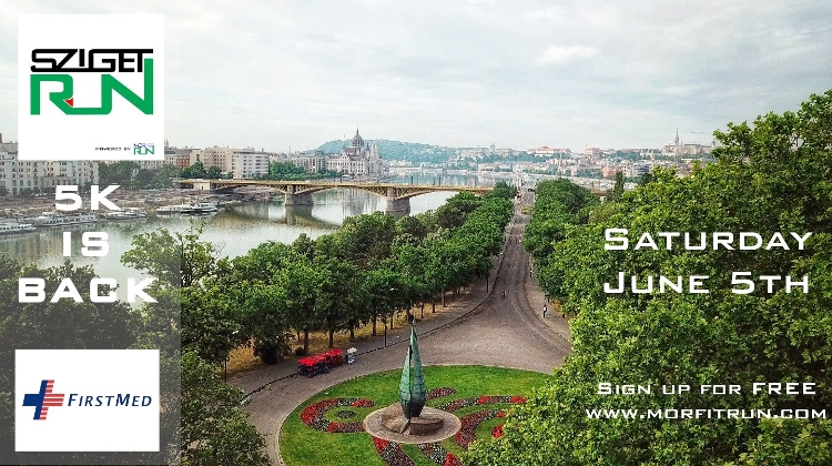 Sziget Run 5K Budapest, 5 June