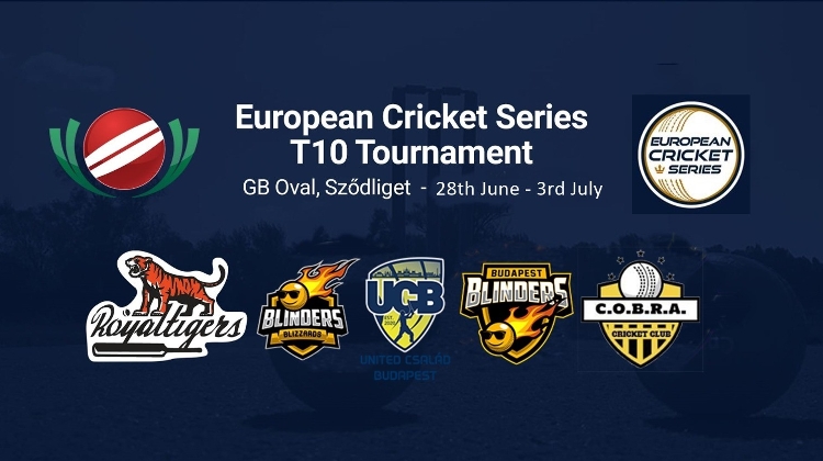 European Cricket Series Tournament, Sződliget, 30 June - 3 July