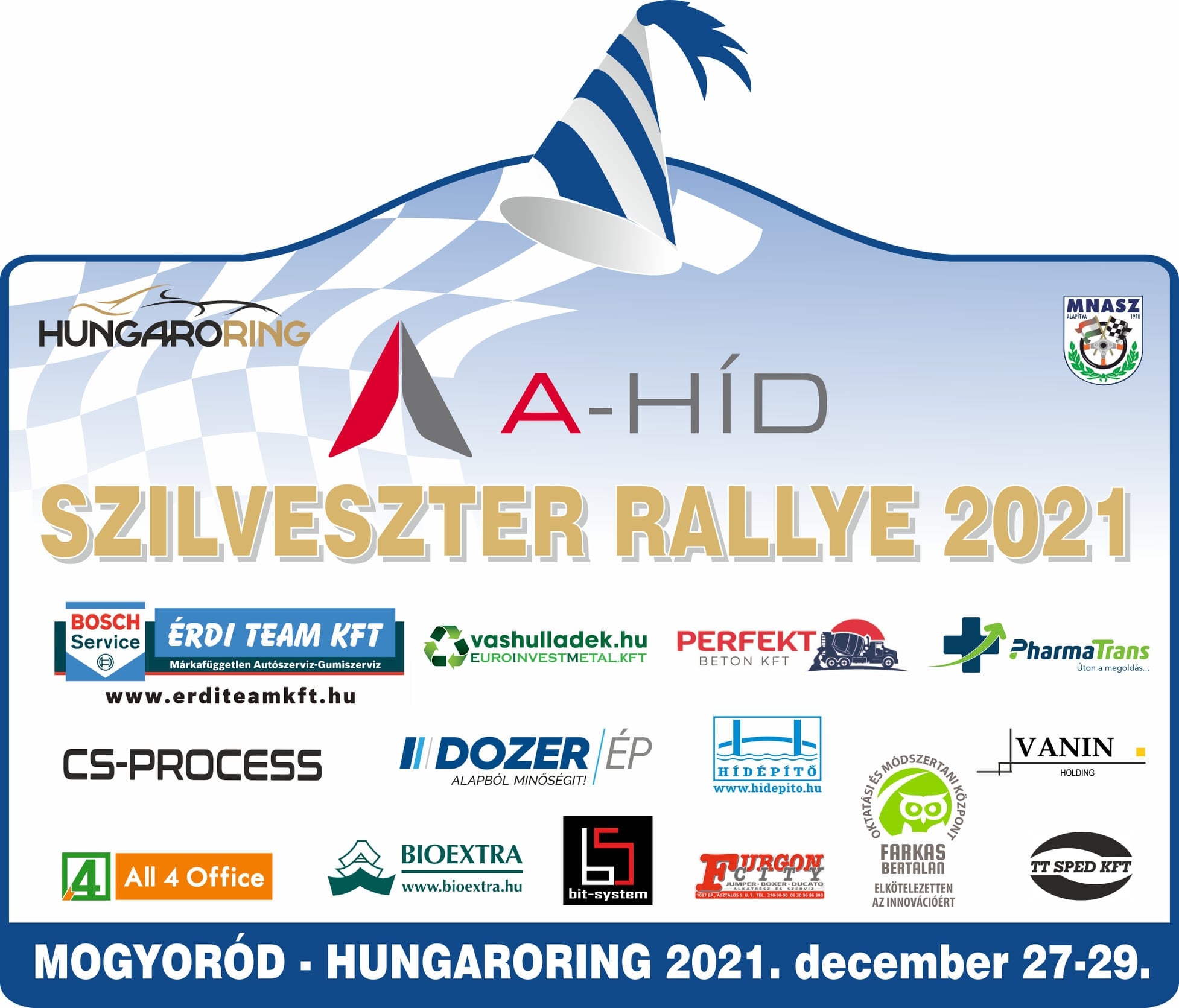 Year's End International Hungaroring Rally to Feature Over 200 Cars in Hungary