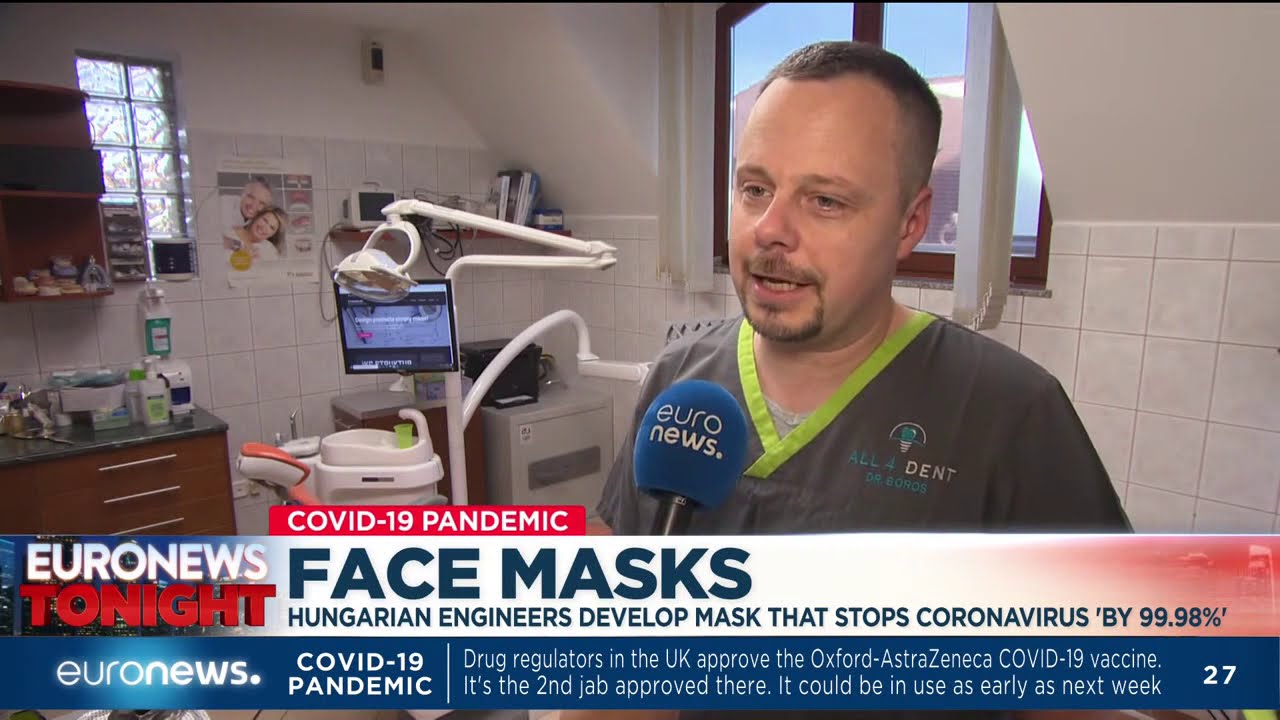 Watch: Hungarian Engineers Develop Mask That Stops Coronavirus ‘By 99.98%'