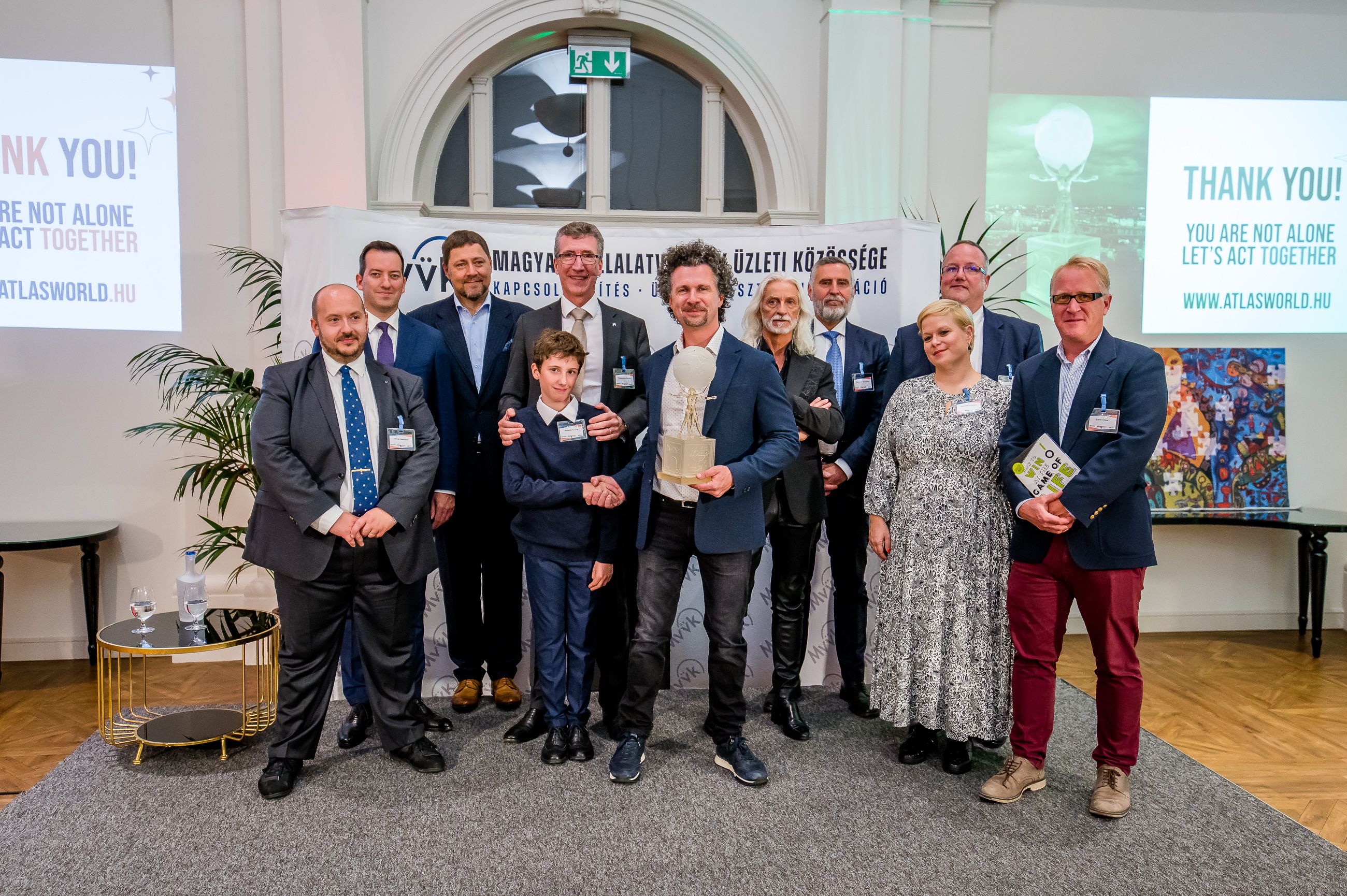 Expat Winner Revealed at ‘Atlas Award’ Gala: Budapest Based ‘Business Hero’ Rewarded