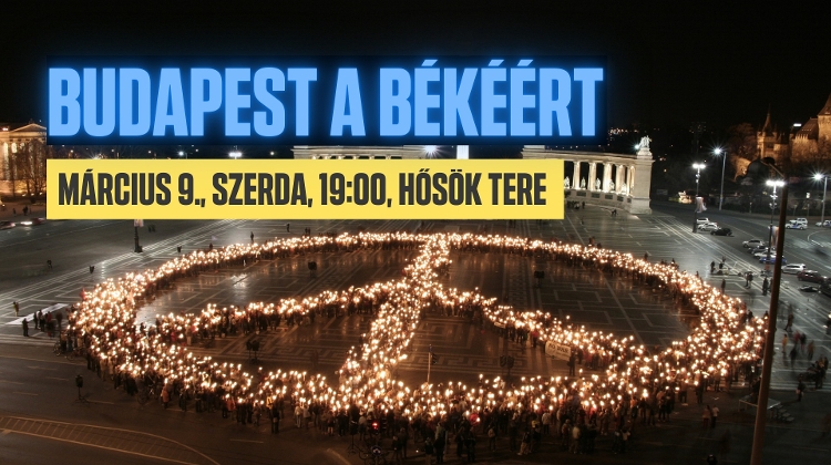 Green Peace Event: 'Budapest For Peace', Hero’s Square, 9 March