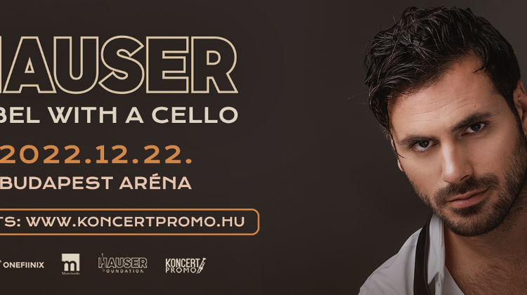 Hauser’s First-Ever Solo Tour “Rebel With A Cello”, Budapest Aréna, 22 December