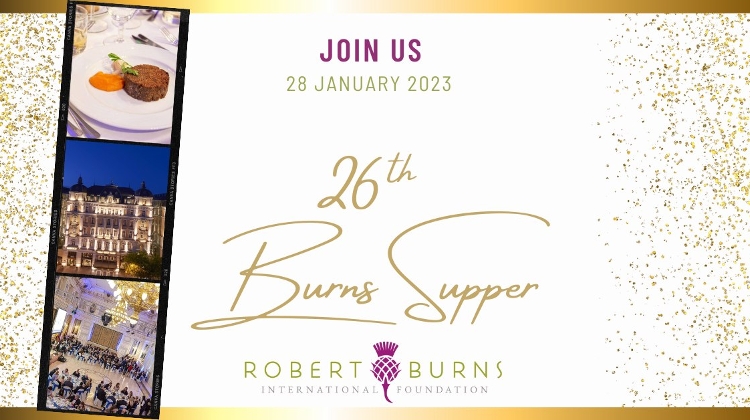 Budapest Burns Supper, Corinthia Hotel, 28 January