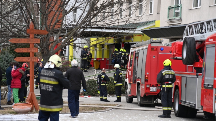 70 Firefighters Battle Blaze at Budapest Hospital, Young Woman Killed