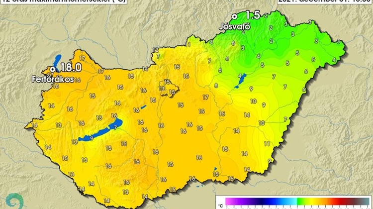 Temperatures Hit Record High in Hungary for December 31