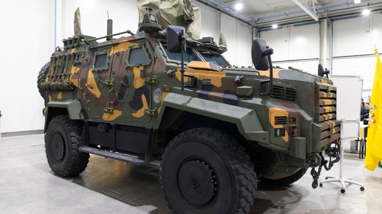 New Armoured Tactical Vehicles Purchased from Turkey Equiped in Hungary