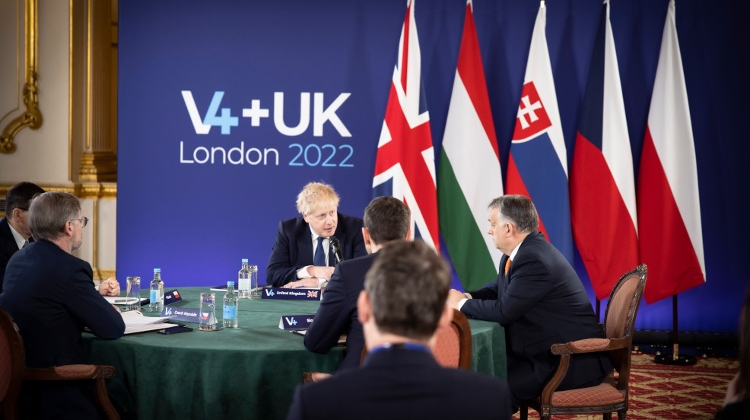 PM's Orbán & Johnson Discuss Ukraine War & Cyber Attack Issues at Downing Street