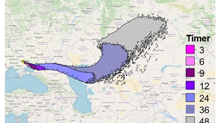 A Breach at a Ukrainian Nuclear Power Plant Could Cause Radiological Contamination in Hungary