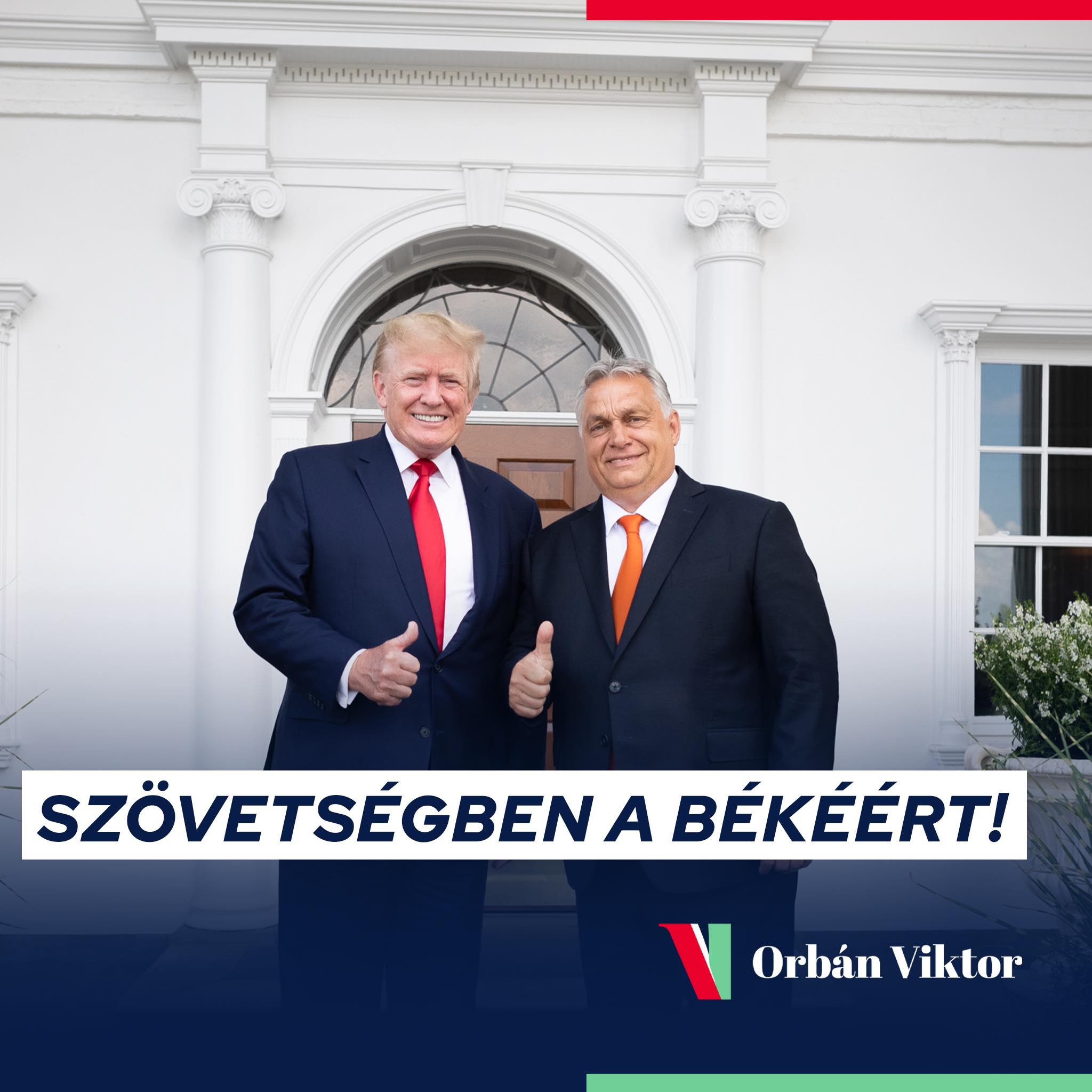 Orbán Meets Trump at Private Estate in US