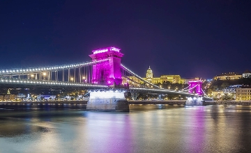 Budapest Landmarks to Be Lit Up Pink in Campaign Against Breast Cancer