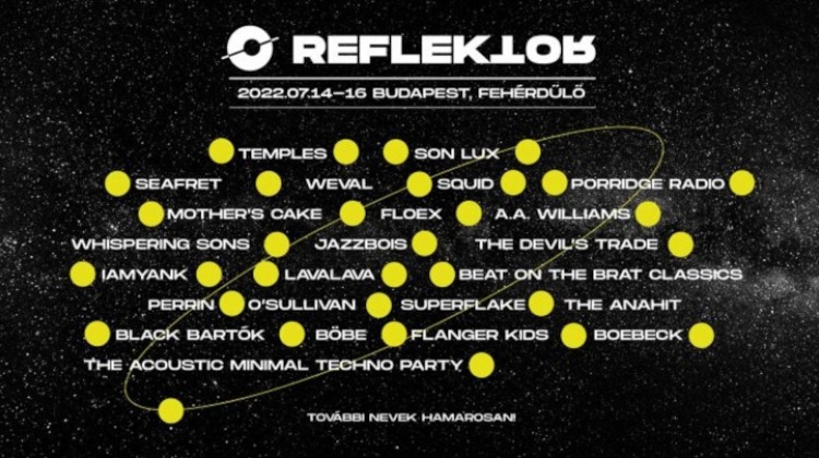 Reflektor Festival, Akvárium Klub Budapest, 14 - 16 July