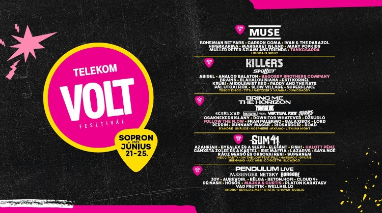 VOLT Festival, Sopron,  Now on Until 25 June