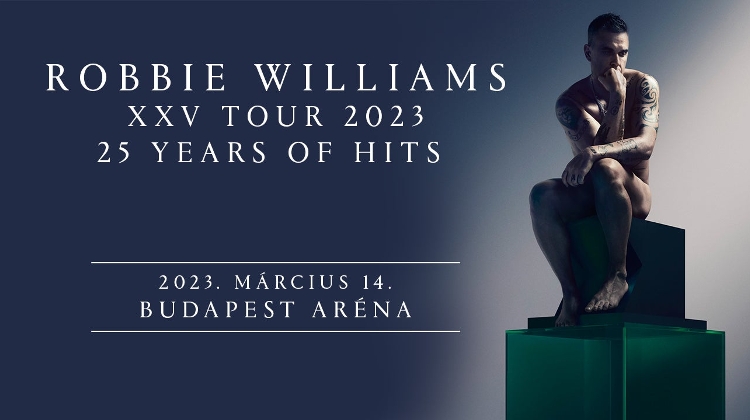 Robbie Williams Confirms Concert in Budapest Early Next Year
