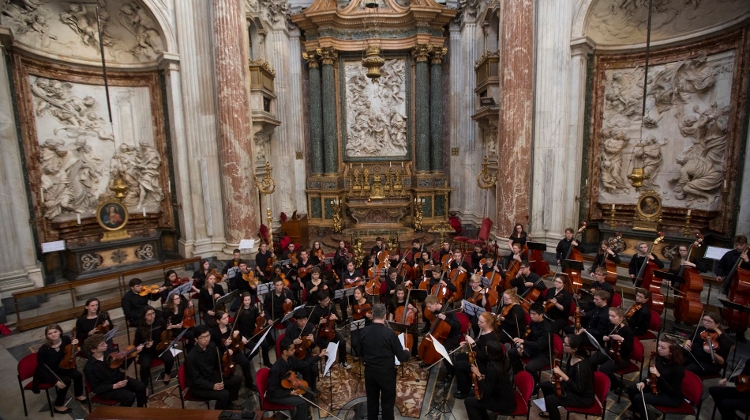 Concert of the Marquette High School Orchestra, Nádor Hall Budapest, 20 March