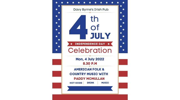 4th of July, Davy  Irish Pub Budapest, 4 July