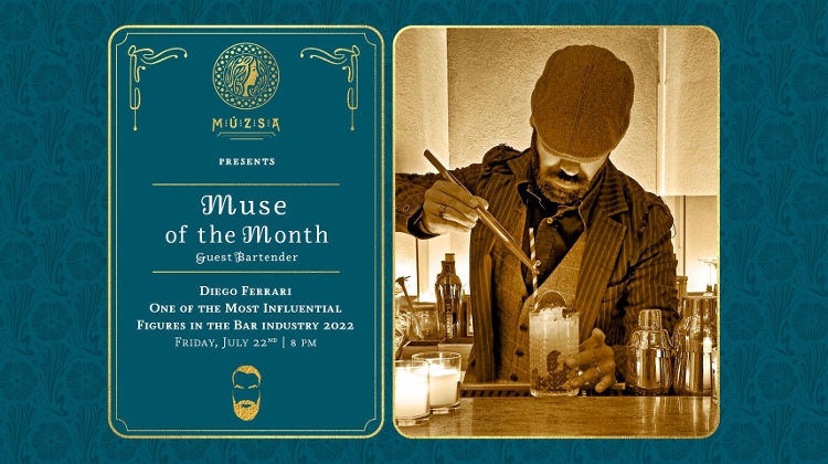 Muse of The Month #9 - Diego Ferrari, Múzsa Budapest, 22 July