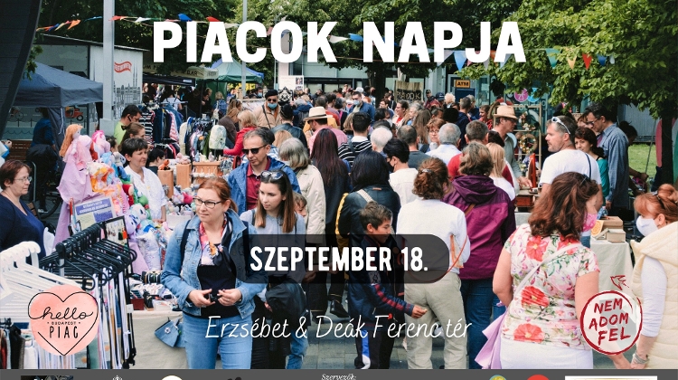 'Day of Markets', Erzsébet & Deák Squares in Budapest, 18 September