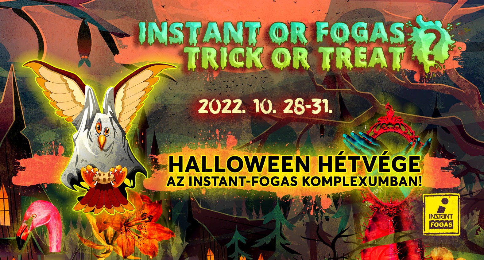 Halloween Party, Instant-Fogas Complex Budapest, 31 October