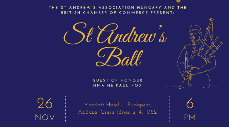 St Andrew’s Ball, Marriott Hotel, 26 November