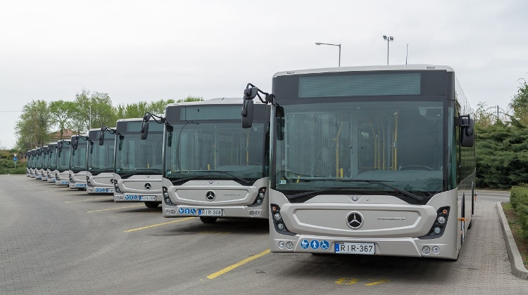 Volánbusz Receives First Mercedes Buses