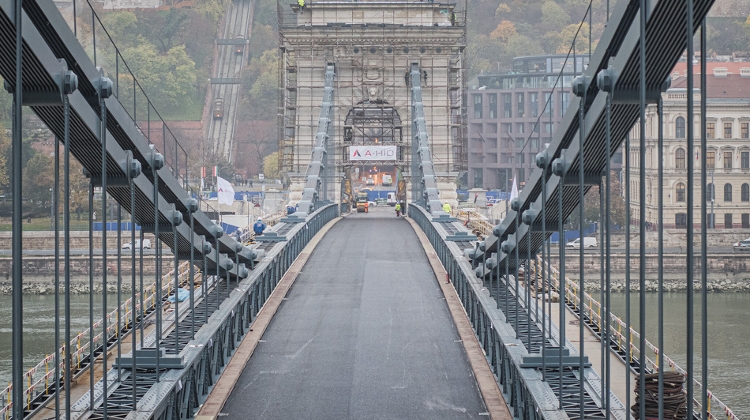 Budapest Chain Bridge Renovation Nears Its End