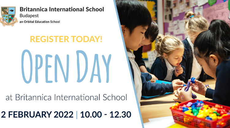 Open Day @  Britannica International School Budapest, 2 February