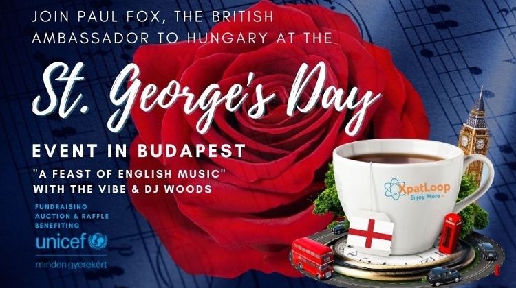 Invitation: St. George's Event, Corinthia Ballroom, 30 April: ‘A Feast of English Music’