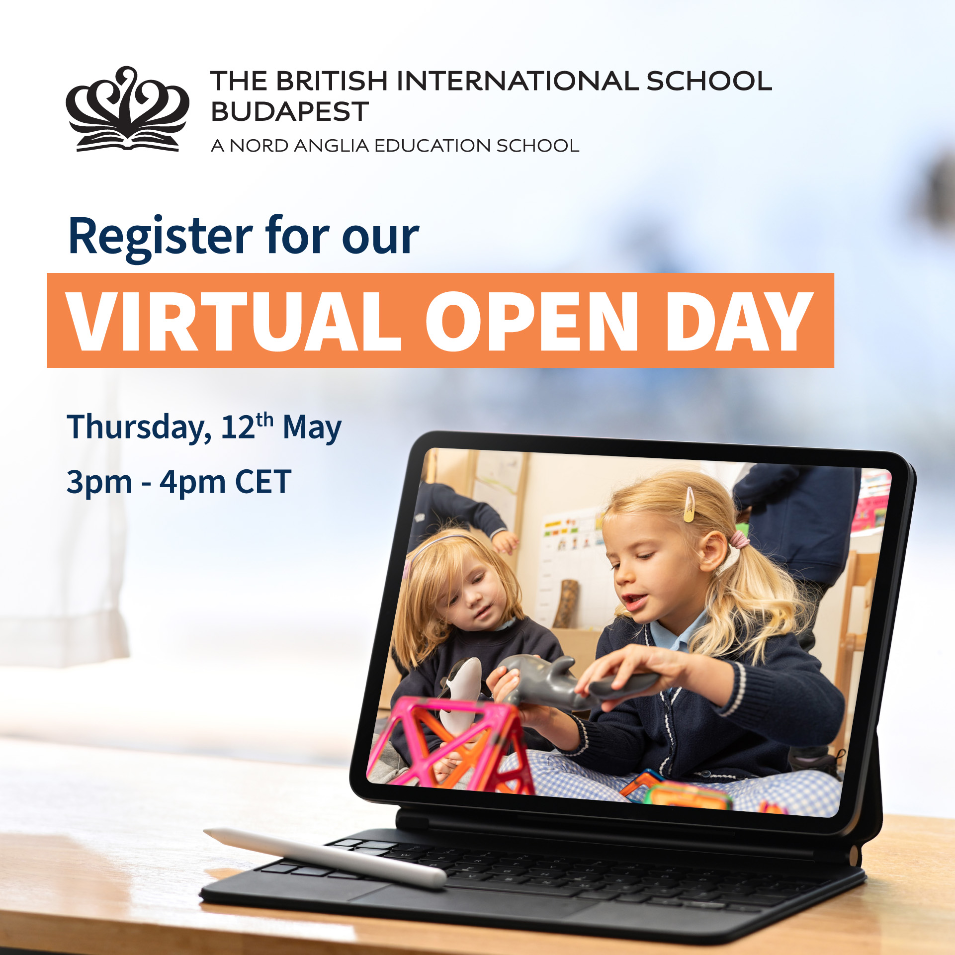Virtual Open Day, The British International School Budapest, 12 May