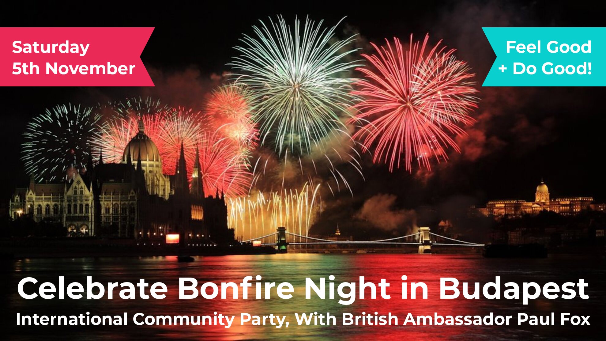 Invitation: Xpat Charity Party: Bonfire Night Celebration, Marriott Ballroom, 5 November