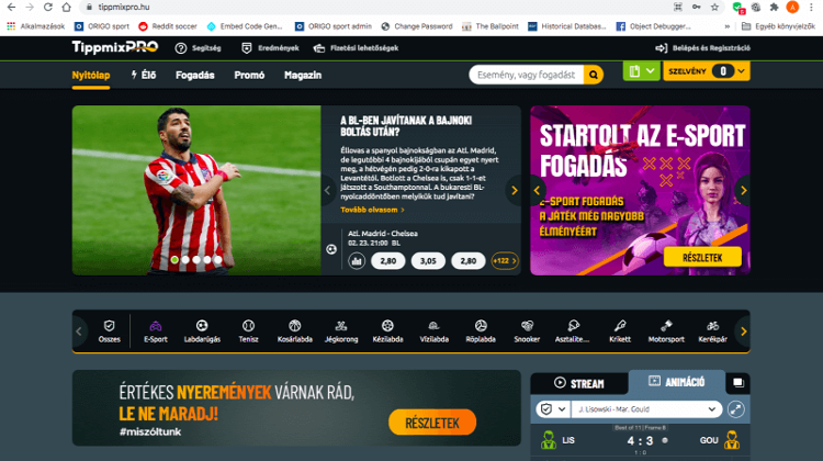 Gambling in Hungary Growing Fast: Sports Betting Sees Recent Double-Digit Increase