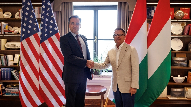 CBank Governor Meets US Ambassador to Hungary