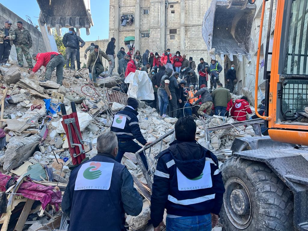 Hungarian Mobile Clinics Arrive in Syria's Earthquake-Hit Area