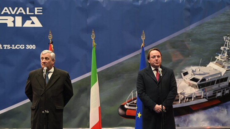 Libya Gets Keys to New Patrol Ship from Hungary & Other V4 Countries