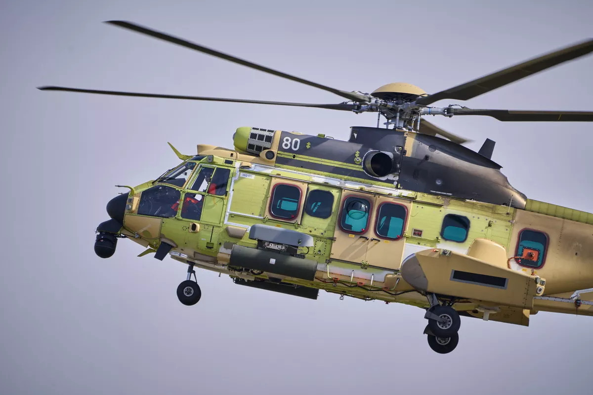 Airbus Helicopter for Hungarian Air Force Tested - First in World with HForce Weapon System