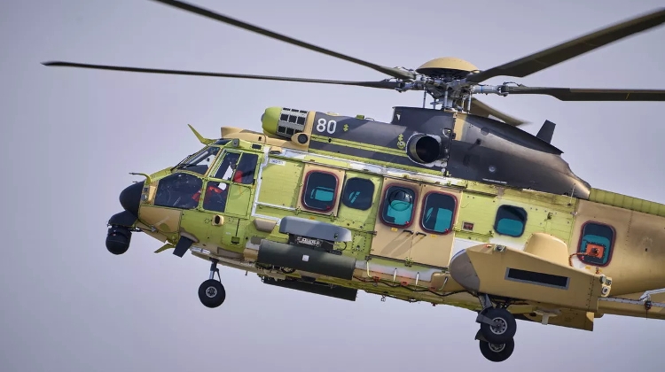 Airbus Helicopter for Hungarian Air Force Tested - First in World with HForce Weapon System