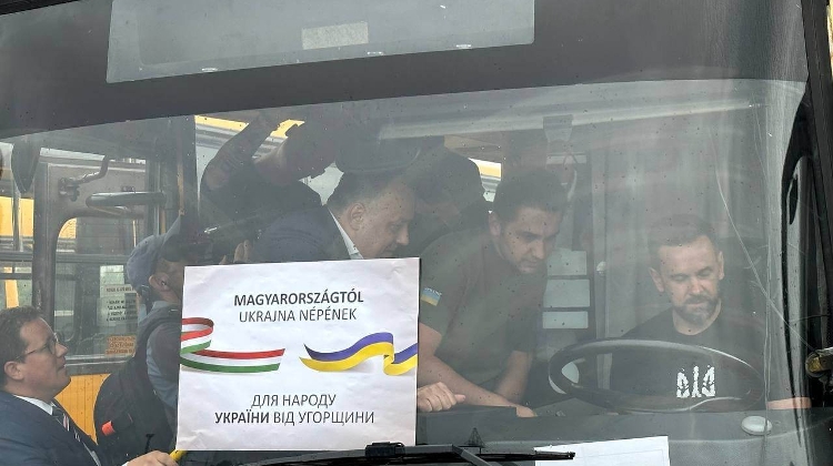 30+ Buses Donated to Ukraine by Hungary