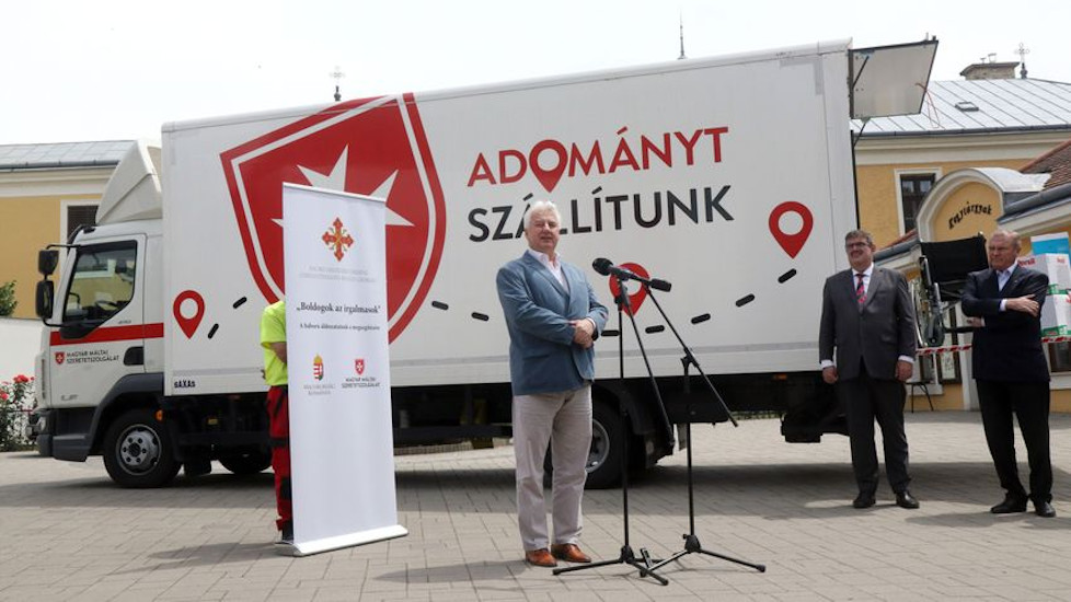 St George Aid Donation Presented by Hungarian Deputy PM to Help Ukraine’s Transcarpathia Region