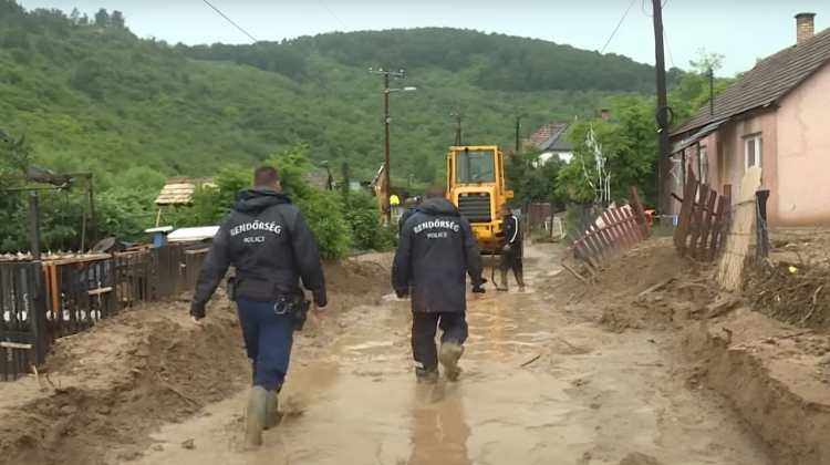 Watch: Homeowners Hit by Mudslide in Hungary to Receive Many Millions in Relief