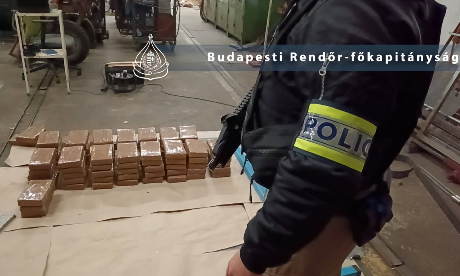 Watch: Massive Drugs Bust In South Budapest Nets HUF 23 Billion Worth of 