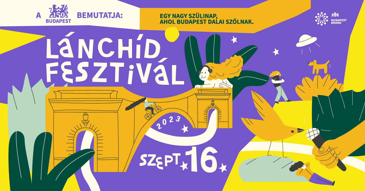 Free Festival: Celebrate Reopening of Budapest’s Chain Bridge, 16 September