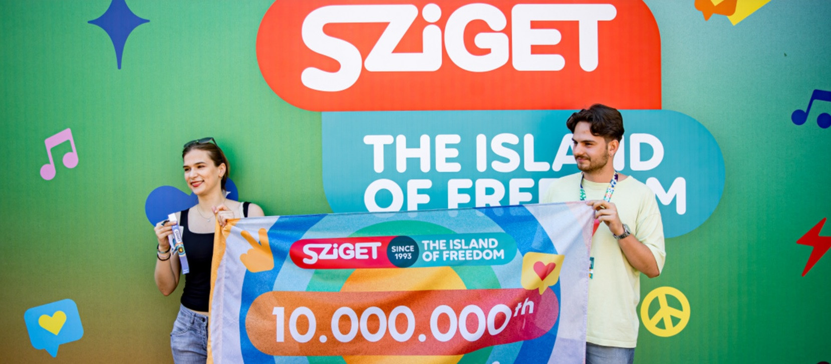 Watch: Lucky Veronika Mikes Just Got a Lifetime Pass to Sziget Festival in Budapest