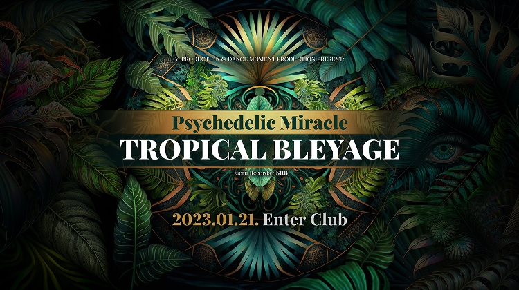 Psychedelic Miracle w Tropical Bleyage, Enter Budapest, 21 January