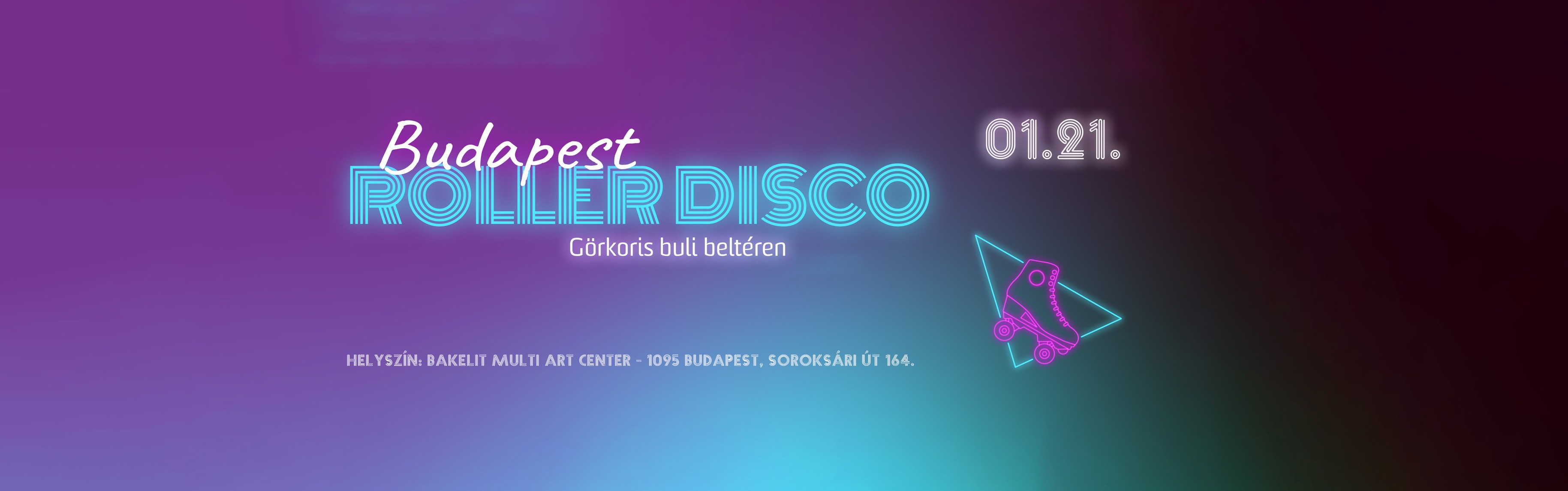 'Roller Disco', Bakelit Multi Art Center Budapest, 21 January