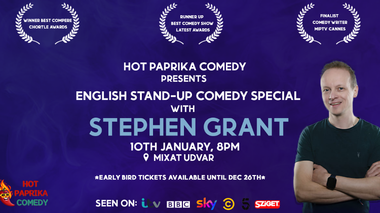 Stephen Grant, Mixát Budapest, 10 January