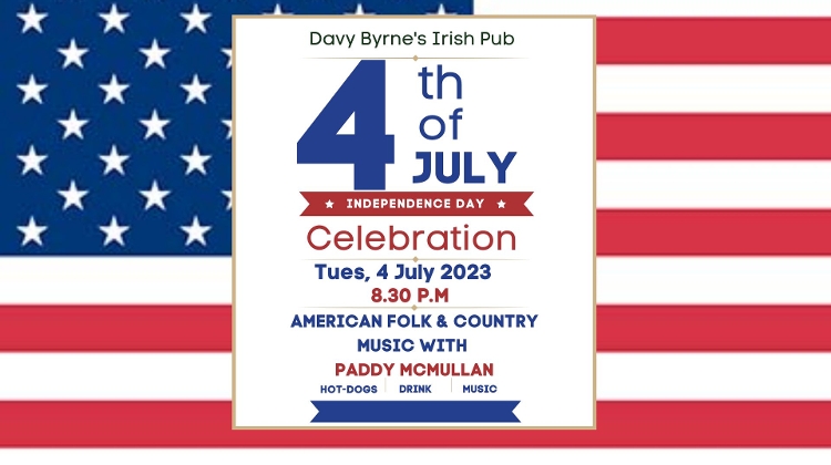 4th of July Celebration, @ Davy Irish Pub in Budapest